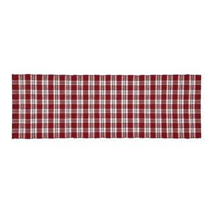 Traversă de masă Happy chec burgundy/negru , 30 x 90 cm, roșu, 30 х 90 cm imagine