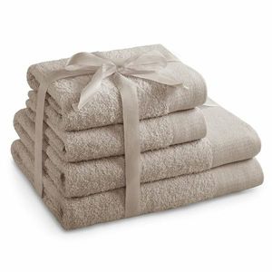 Restilo Set de prosoape Amari bej, 2 buc. 50 x 100 cm, 2 buc. 70 x 140 cm imagine