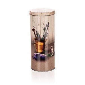 Cutie metalică rotundă Banquet Lavender imagine