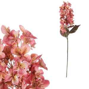 Floare artificiala Hydrangea roz vechi, 72 cm imagine