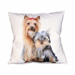 Față de pernă Yorkshire Terrier , 40 x 40 cm imagine