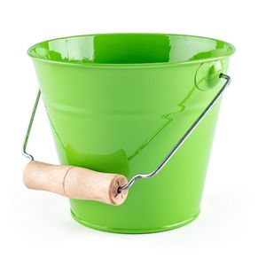 Găleată metalică Woody 15 x 13 cm, verde imagine