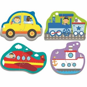 Puzzle Trefl Baby Transport, 8 piese imagine