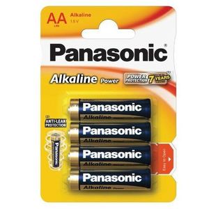 Set baterii alcaline Panasonic LR6APB/4BP, 4 buc imagine