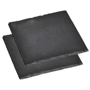 Set de suporturi din ardezie Kesper 38110 2 buc, 13 x 13 cm imagine
