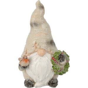 Decorațiune de Crăciun Spiridușul Papa Noel I, 10 x 16, 5 x 8 cm imagine