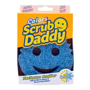 Scrub Daddy Sponge Colors Pachete individuale, albastru, albastru imagine