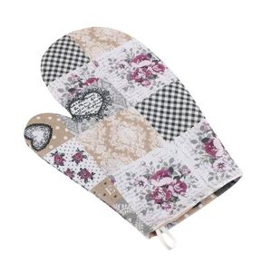Mănușă de bucătărie Bellatex Patchwork love, 18 x 28 cm imagine