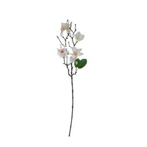 Creangă artificială Magnolia alb, 64 cm imagine