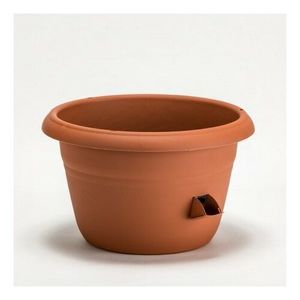 Plastia Jardinieră auto-udare Siesta teracota, diam. 25 cm, teracotă, diam. 25 cm imagine
