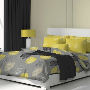 Lenjerie bumbac Kvalitex Grace, gri, 220 x 200 cm, 2 buc. 70 x 90 cm, 220 x 200 cm, 2 buc. 70 x 90 cm imagine