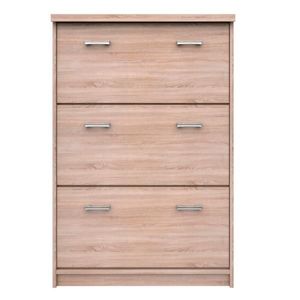 Dulap pentru pantofi TOPTY 3K tip 24, stejarSonoma imagine