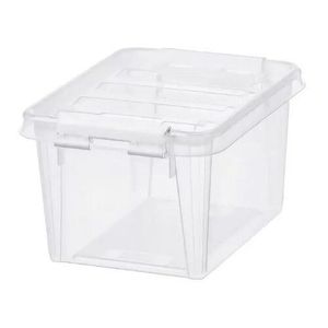 Cutie de depozitare SmartStore Classic cu cleme albe, 1, 5 l, 1, 5 l imagine
