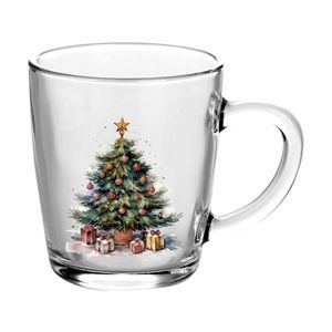 Cană de sticlă Altom Christmas Tree 350 ml imagine