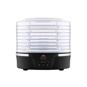 Deshidrator de alimente Eta Secca Plus 8301 90000, 380 W, 8 niveluri, 35-70 °C, afisaj LED, negru imagine