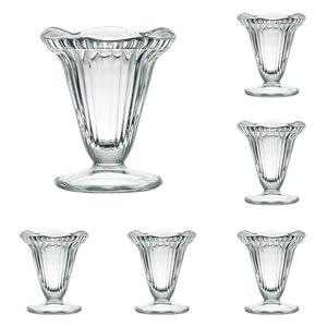 Set 6 cupe Cadette La Rochére pentru inghetata sau desert, 6 x 20cl, sticla foarte rezistenta imagine