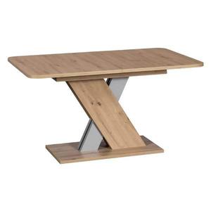 Masa extensibila Exel, stejar, 140-180x85x75 cm imagine