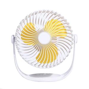 Ventilator de masa, birou, unghi reglabil, 3 viteze, incarcare USB, baterie 2000mAh, consum redus imagine