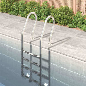 vidaXL Scară de piscină, 54x38x184, 5 cm, oțel inoxidabil 304 imagine