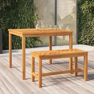 vidaXL Bancă de grădină, 80 cm, lemn masiv de acacia imagine