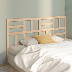 vidaXL Tăblie de pat, 206x4x104 cm, lemn masiv de pin imagine