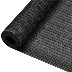 vidaXL Plasă pentru intimitate, antracit, 2x25 m, HDPE, 150 g/m² imagine