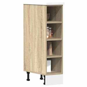 vidaXL Dulap inferior "Riga", stejar sonoma, 20x44, 5x81, 5 cm imagine