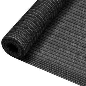 vidaXL Plasă pentru intimitate, antracit, 1, 2x10 m, HDPE, 150 g/m² imagine
