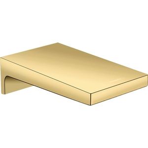 Pipa cada Hansgrohe Metropol montaj incastrat 18.5 cm gold optic lustruit imagine