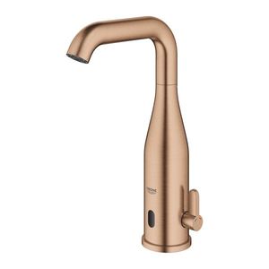 Baterie lavoar Grohe Essence E electronica alimentare cu baterie brushed warm sunset imagine