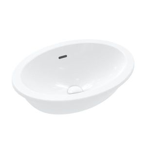 Lavoar oval Villeroy & Boch Loop & Friends 43x28cm montare sub blat alb imagine