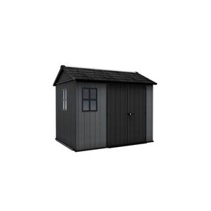 Magazie de gradina mare, Evotech, NEWTON Plus, 7.5x9, Gri, Keter 259109 imagine