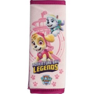 Husă pentru centura de siguranță PAW PATROL GIRL, roz, 19 x18 cm imagine