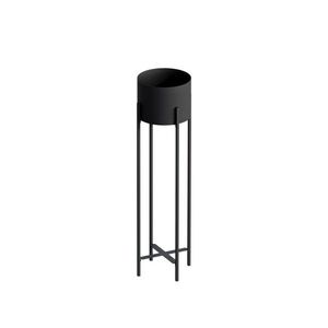 Suport metalic pentru flori GED-025 Loft negru, negru imagine