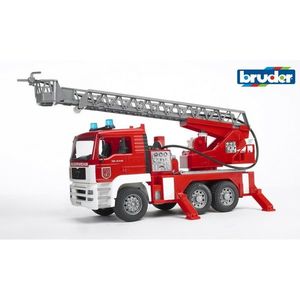 Mașină de pompieri Bruder 02771 MAN TGA, cu scarătelescopică, pompă, lumini și sunete 1: 16 imagine
