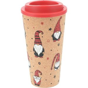 Cană cu capac din plastic Gnomes, 500 ml, 9 x 18 cm imagine