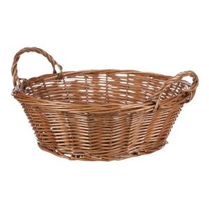 Coș decorativ din răchită Camille, 30 x 10 cm imagine