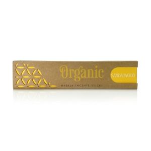 Bețișoare parfumate Organic Goodness Masala 12 pcs, Sandalwood imagine