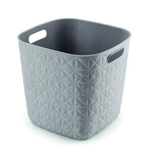 Coș cubic Curver Softex, gri, gri imagine