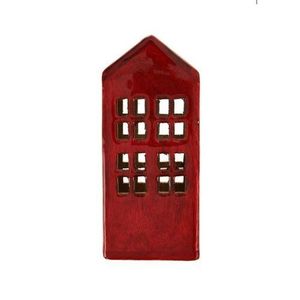 Căsuță din lemn de mango InDecor Red, 7 x 5, 5 x 16cm imagine