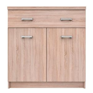 Cabinet TOPTY 1D4S tip 19, stejar Sonoma, maro imagine