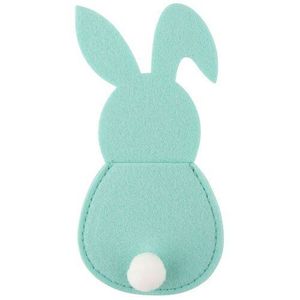 Altom Set de buzunare pentru tacâmuri Rabbit, 4buc, 15 x 8, 5 cm, mentă, mentol imagine