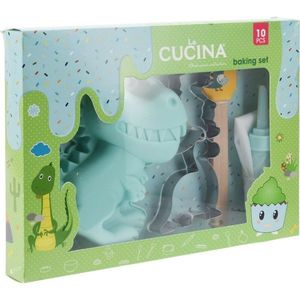 Set de copt pentru copii La Cucina Dino, 10 bucăți imagine