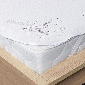 Protecție saltea 4Home Lavender cu elastic, 200 x 200 cm imagine