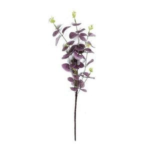 Tulpină artificială de Eucalyptus violet, 67 cm imagine