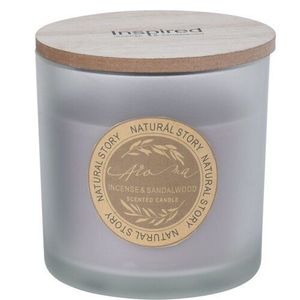 Lumânare în pahar Natural story Incense Sandalwood imagine
