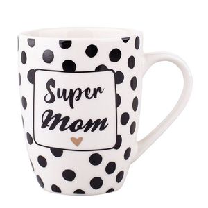 Cană de porțelan Altom Super mom, 300 ml imagine