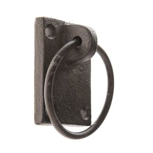 Mâner din fontă Cerc negru, 7 x 5, 3 cm imagine
