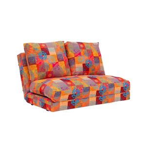 Canapea pat Taida Patchwork, multicoloră imagine