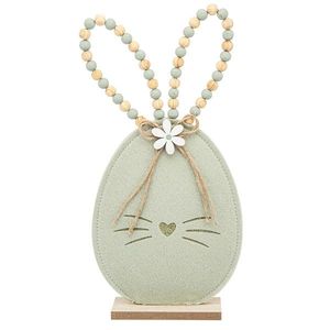 Altom Iepure de fetru, 16 x 5 x 32 cm, verde, verde, L imagine